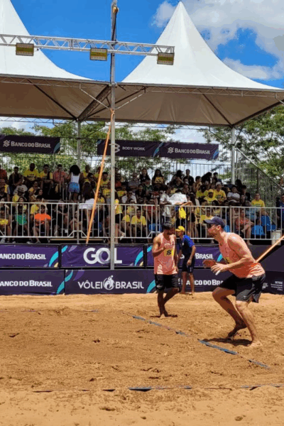 Com emoção: confira os resultados do vôlei de praia em Campo Grande.