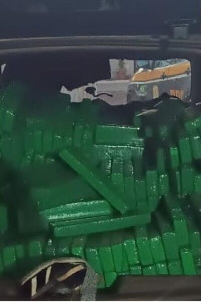 Motorista tenta fugir mas é preso com mais de uma tonelada de maconha em Sidrolândia