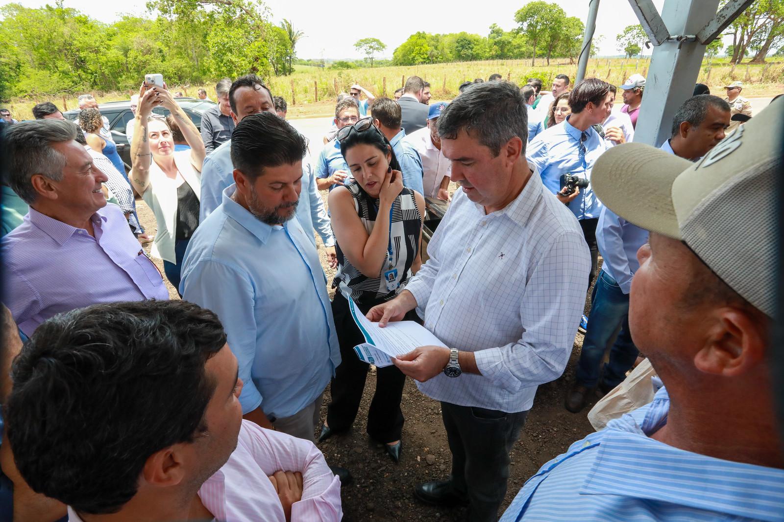 07/11/2025 Entrega de Obras nos municípios Sonora, Pedro Gomes e Coxim
