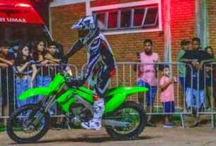 Parque dos Ipês recebe MotoShow Acrobático do Grupo Jacaré Du Brejo e reúne grande público