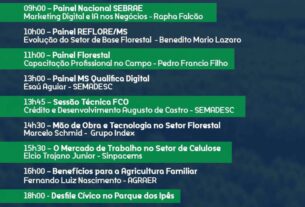 Ribas do Rio Pardo celebra 82 anos com desfile cívico e programação técnica voltada ao desenvolvimento