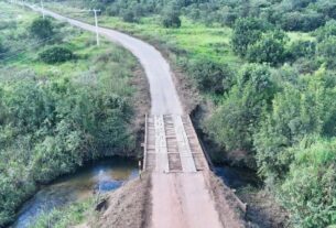 Ponte de acesso à Fazenda Pantano será interditada para manutenção por 15 dias em Ribas do Rio Pardo