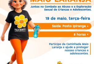 Ribas do Rio Pardo se une em grande caminhada do Maio Laranja nesta terça-feira