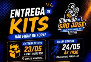 Corrida de São José 2026 entra na reta final com entrega dos kits neste sábado